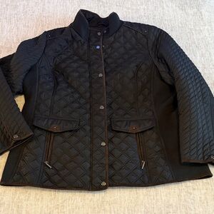 Weatherproof Black Quilted Barn  Jacket